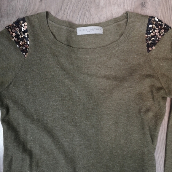 Vintage Stella McCartney sequins knit pullover Sweater *HOSTPICK* - Picture 2 of 8